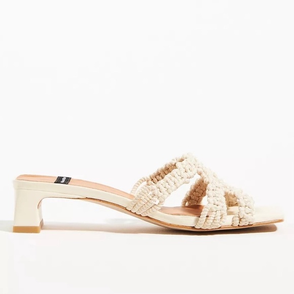 Anthropologie Angel Alarcon kitten Heels/ mules - Picture 3 of 7